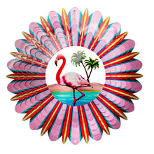 Load image into Gallery viewer, Flamingo Wind Spinner
