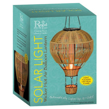 Load image into Gallery viewer, Wicker Solar HAB Lantern - LG
