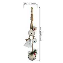 Load image into Gallery viewer, Bells Ornament - Antique White
