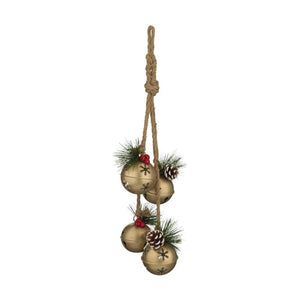 Bells Ornament - Gold