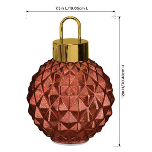 LED Ornament Decor - Diamond Bronze