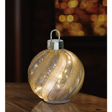 Load image into Gallery viewer, LED Ornament Decor - Swirl Silver
