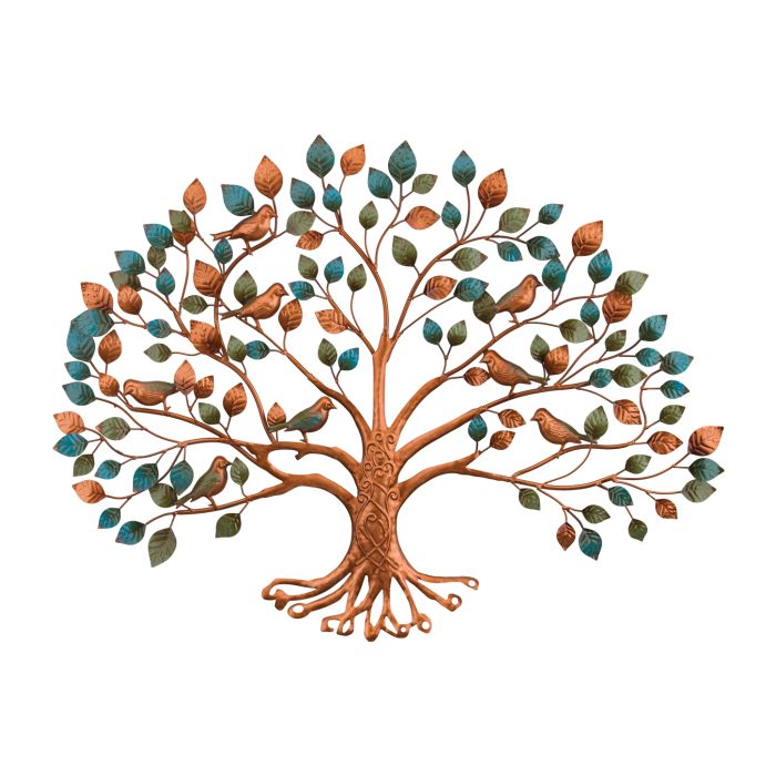 Tree of Life with Birds Wall Hanging