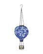 Murano Hot Air Balloon Solar Lantern - Blue