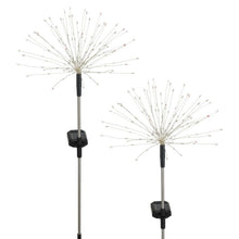 Load image into Gallery viewer, Americana Firework Solar Stake Set of 2
