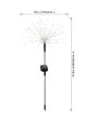 Load image into Gallery viewer, Americana Firework Solar Stake Set of 2
