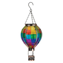 Load image into Gallery viewer, Hot Air Balloon Solar Lantern Small - Patchwork
