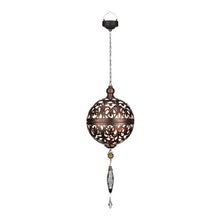 Load image into Gallery viewer, Moroccan Solar Lantern Medium - Bronze
