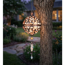 Load image into Gallery viewer, Moroccan Solar Lantern Medium - Bronze
