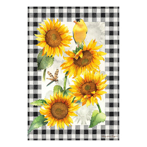 Sunflower and Goldfinch GF