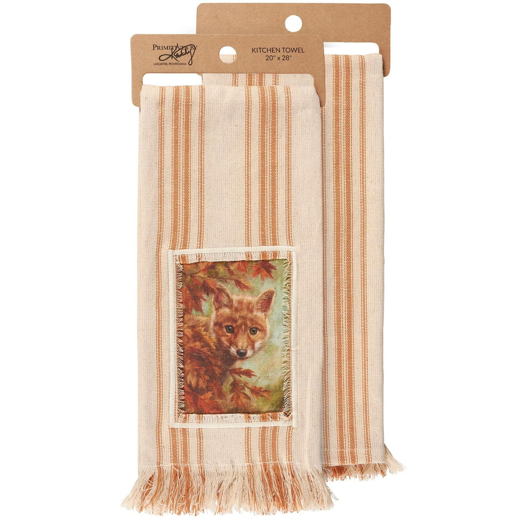 Curious Fox Kitchen Towel
