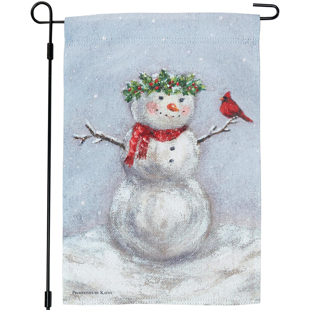 Snow Woman Garden Flag