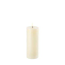 Load image into Gallery viewer, LED Pillar Candle, Ivory, Smooth, 3 x 8&quot;
