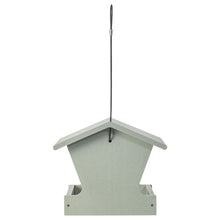 Load image into Gallery viewer, Medium Hopper Feeder in Sage Green Recycled Plastic
