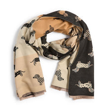 Load image into Gallery viewer, Dog Print Scarf
