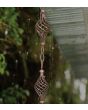 Rain Chain Copper Finial-4 : 8'