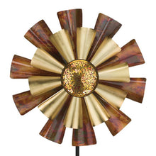 Load image into Gallery viewer, Copper Flame 26&quot; Wind Spinner
