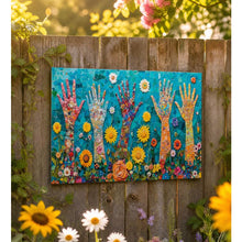 Load image into Gallery viewer, Vivare Wall Art 29"x19"- Unity in Bloom
