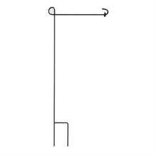 Load image into Gallery viewer, Black Garden Flag Stand
