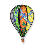 22" Hot Air Balloon with Dragonflies Spinner