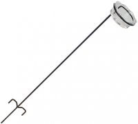 Mealworm Feeder Clear Dish and Step-in Pole