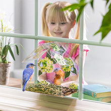 Load image into Gallery viewer, What She Shed Bird Feeder, Printed Acrylic Window Feeder
