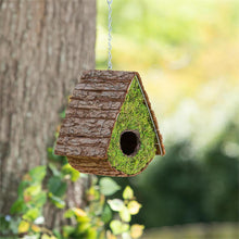 Load image into Gallery viewer, Garden of Wonder Birdhouse, Moss A-Frame
