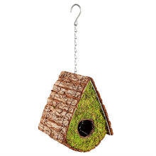 Load image into Gallery viewer, Garden of Wonder Birdhouse, Moss A-Frame
