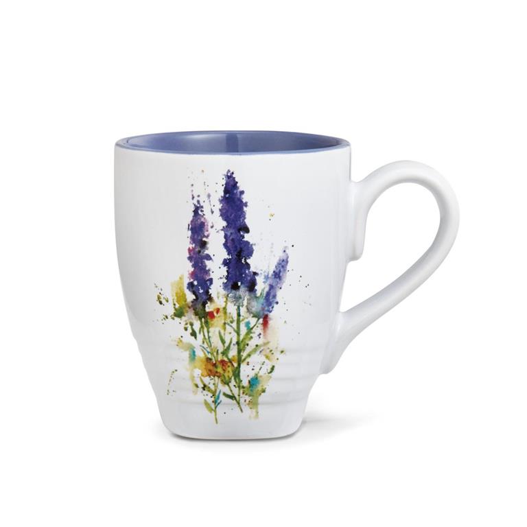 DEMDACO Lavender Mug - 16 oz