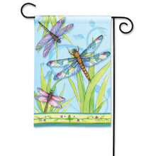 Load image into Gallery viewer, Dragonfly Days Garden Flag
