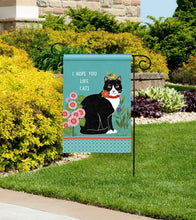 Load image into Gallery viewer, Secret Garden Cat Garden Flag
