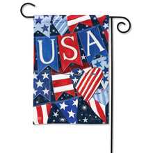 Load image into Gallery viewer, USA Banner Garden Flag
