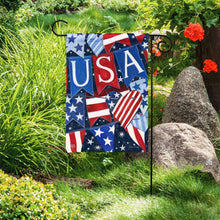 Load image into Gallery viewer, USA Banner Garden Flag
