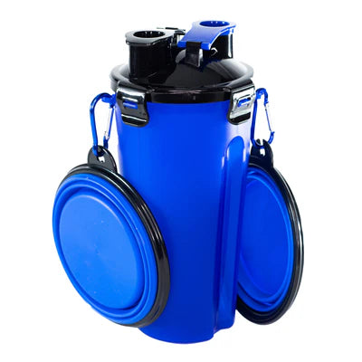 Doggie Duo for the Mad Man's Best Friend - Blue