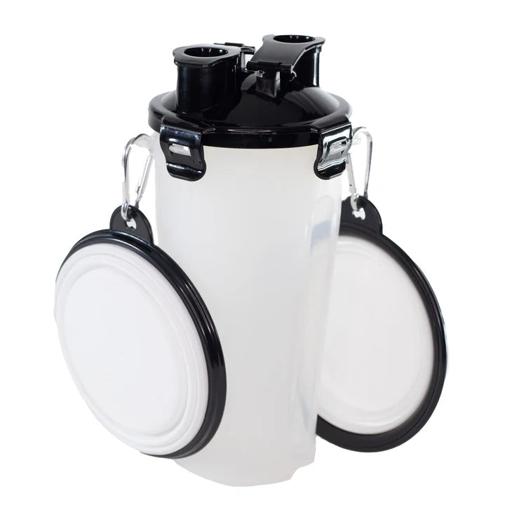 Doggie Duo for the Mad Man's Best Friend - White