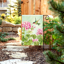 Load image into Gallery viewer, Hummingbird Garden Flag
