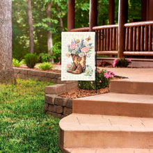 Load image into Gallery viewer, Western Boots Garden Flag
