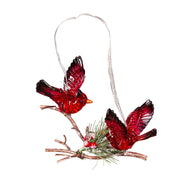Joyful Traditions Ornament Acrylic Cardinals with Artificial, 7.5