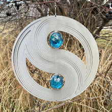 Load image into Gallery viewer, Crystal Yin Yang Wind Spinner

