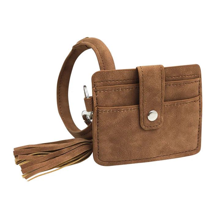Cali Bangle Credit Card Wallet - Taupe