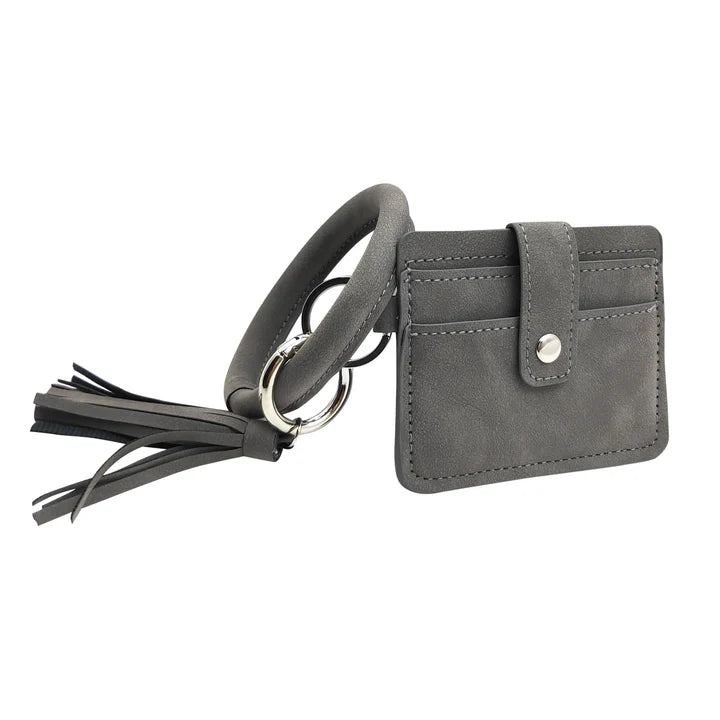 Cali Bangle Credit Card Wallet - Gray