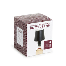 Load image into Gallery viewer, LED Touchable Lampshade with Bottle Stopper in Black
