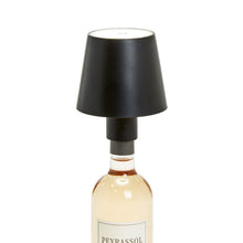 Load image into Gallery viewer, LED Touchable Lampshade with Bottle Stopper in Black
