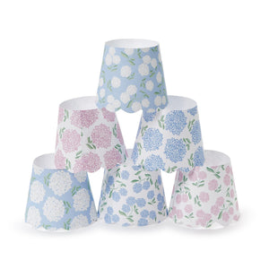 Hydrangea Paper Shade Covers