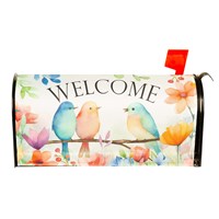 Bird Talk Mailbox Cover