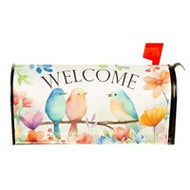 Bird Talk Mailbox Cover