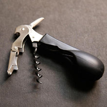 Load image into Gallery viewer, Capabunga Silicone Corkscrew Wine Opener - Black
