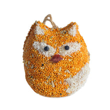 Load image into Gallery viewer, Woodland Friends Fox Bird Seed Hanger
