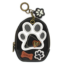 Load image into Gallery viewer, Chala Mini Coin Purse Keychain - Pawprint

