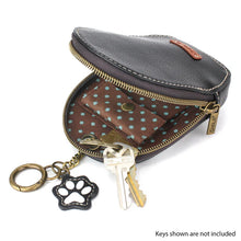Load image into Gallery viewer, Chala Mini Coin Purse Keychain - Pawprint
